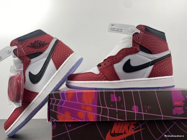 MaikeSneakers Air Origin Jordan High 1 Retro 555088-602 OG Story 0803